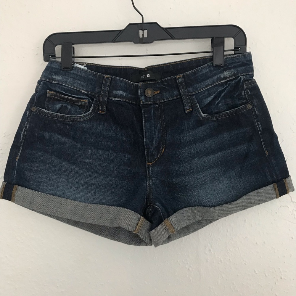 Joes dark denim shorts